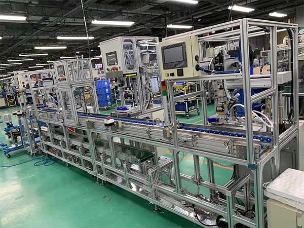 汽车门锁24工位自动装配线，汽车行业自动化生产线设备