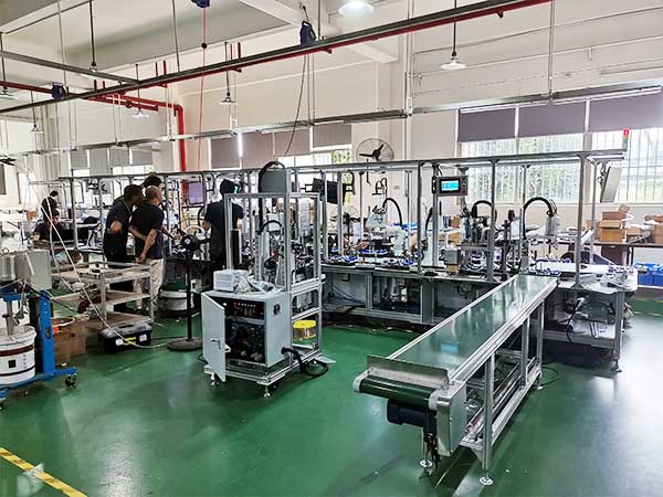 家用门锁自动化生产线设备，智能门锁自动化装配生产线